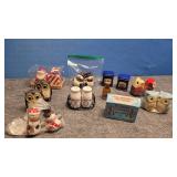 Small Collection Salt and Pepper Shakers