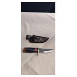 New 3' blade knife with sleeve/ belt case