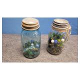 Small Collection of Vintage Marbles