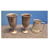 Two Goblets and Cup