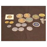 Various Tokens and Medals