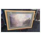 Mountain Scenery Art  31.5 ï¿½43.5'