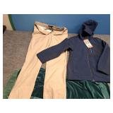Boys soft shell jacket 7/8 &boys 12 pants