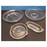 3) Imperial Glass Candlewick  1)Duncan & Miller