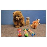 Small Collection of Vintage Ty Toys, Pez and More