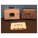 2) Walkmans 1) Cassette