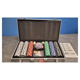 Poker Chips and Case