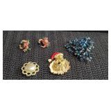 5 pins/brouch