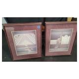 Two  Pieces of Framed Art  20'ï¿½26'