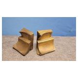 Brass Bookends