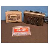 2) Walkmans 1) Cassette