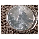 2012 Queen Elizabeth 5 Dollar Silver Coin