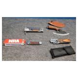 4 pocket/Belt knives