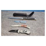 6' Switch Blade Knife, Pocket Knife and Belt Knife