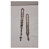 Wood Rosary & Beaded Necklaces