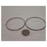 2)  Mexico 925 Silver Bracelets