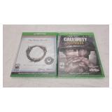 Sealed Call of Duty & The Gider Scrolls Xbox Games
