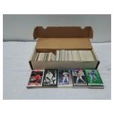 12' Long Box of 90s Baseball & Football Cards