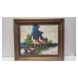 20'ï¿½15' Oil On Canvas By Valero