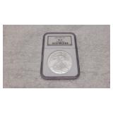 2002 Eagle $1 MS69 Walking Liberty Coin