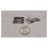 2) Vintage  Brooches