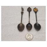 Silver Plated Collectible Spoons