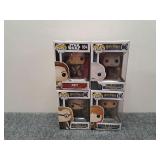 3) Harry Potter & 1) Star Wars Pop! Figures