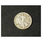 1945 Walking Liberty Silver Half Dollar
