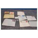 Vintage  Canada Stamps and Letters