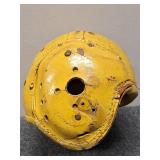 Vintage Leather Football Helmet