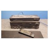 Technics Tuner & Amplifier with Remote (turns on)