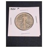 1920 P VG Walking Liberty Half Dollar