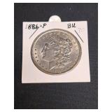 1886 P  BU Morgan SIlver Dollar