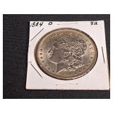 1884 O  BU  Morgan Silver Dollar