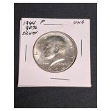 1964 P UNC Kennedy Half Dollar