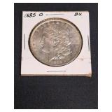 1885 O  BU Morgan SIlver Dollar