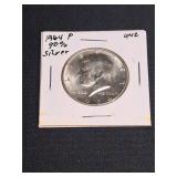 1964 P UNC Kennedy Half Dollar