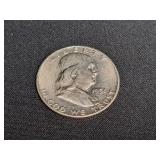 1951 Franklin Silver Half Dollar