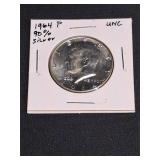 1964 P UNC Kennedy Half Dollar