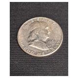 1951 Franklin Silver Half Dollar