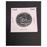 1962 P  Proof  Franklin Half Dollar