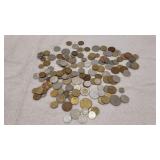 1.5 lbs of Foreign Coins