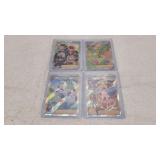 LOT OF 4 FULL  ART Pokï¿½mon Cards TRANER NICE