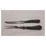 Vintage Steak Knife & Fork