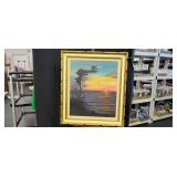 20'ï¿½24' Signed Oil on Canvas Ocean Art