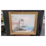 23'ï¿½19' Oil On Canvas Painting SIGNED W. BONSALL