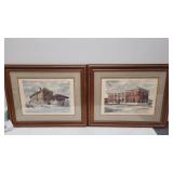 16'ï¿½12' Watercolor Paintings BY PAUL NORTON NICE