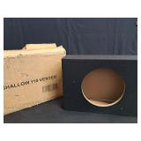 Shallow 110 Vented Speaker Box