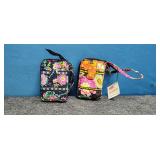 Two New Ladies Wrist Wallets by Vera Bailey