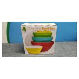 NIB 4 Piece Melamine Bowl Set